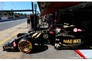 Une première journée d'essais en demi-teinte pour Lotus