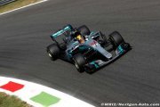 Hamilton leads dominant Mercedes one-two in Monza, Vettel third