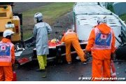Bianchi head impact measured at 254G - report