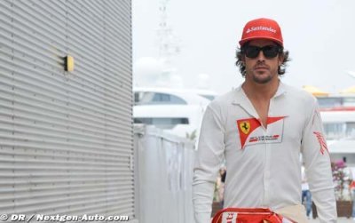 Bandage on Alonso’s knee, Glock unwell