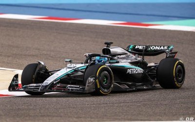 La Mercedes F1 W16 effectue son shakedown à Bahreïn (+photos)