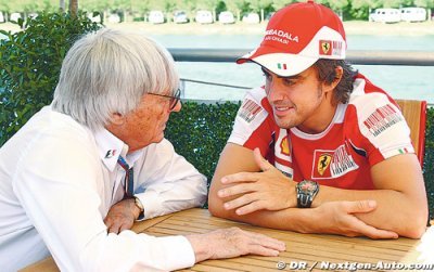 Entretien croisé entre Ecclestone et Alonso