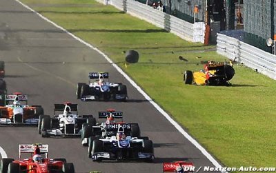 Petrov aura 5 places de pénalité en Corée du Sud