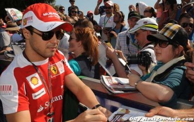 Massa aidera Alonso au Brésil s’il le faut