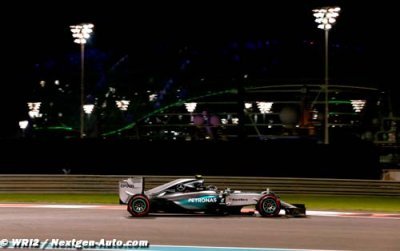Nico Rosberg en pole position à Abu Dhabi