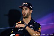 Ricciardo n'exclut pas de partir de Red Bull