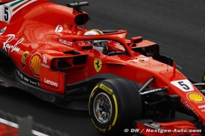 Vettel espère que Ferrari sera très proche de Mercedes
