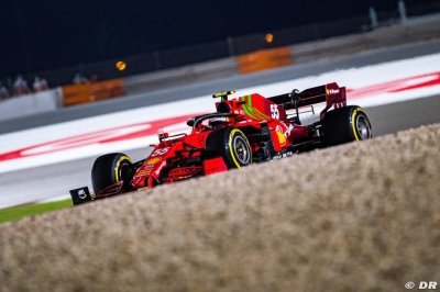 Sainz a dû parfois radicalement changer son style de pilotage chez Ferrari