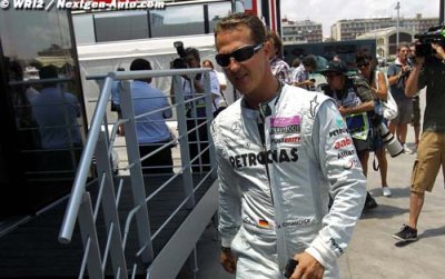 Schumacher must trigger 2012 contract option