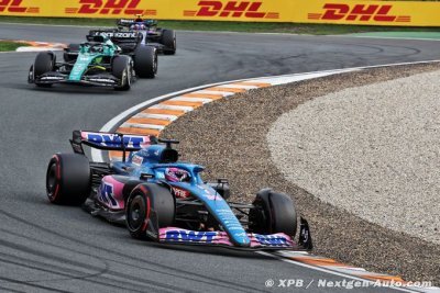 Alonso n’aurait ’pas imaginé’ qu’il terminerait 6e à Zandvoort