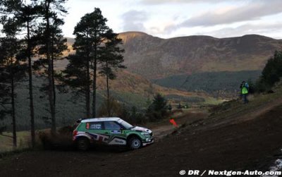 Wilks fastest, Meeke back in third place