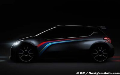 Peugeot 208 Type R5 for Paris unveiling
