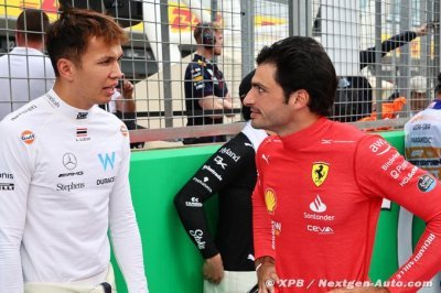 Albon&nbsp;: Ce que Sainz apporte sera très important pour Williams F1