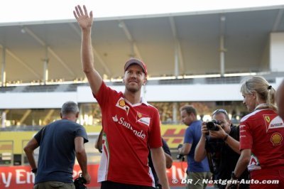 Vettel, Hamilton feel media heat at Suzuka