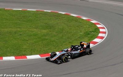 FP1 & FP2 - Canadian GP report: Force India Mercedes
