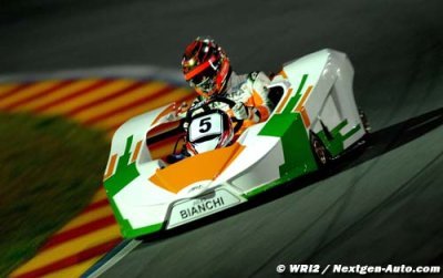 Défi des Stars&nbsp;: Bianchi gagne la 1ère course