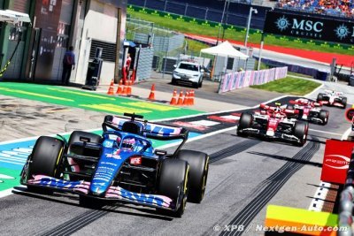 Ocon et Alonso partiront respectivement 6e et 9e du Sprint en Autriche 