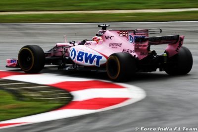 Ocon est optimiste pour ce week-end, Perez en retrait