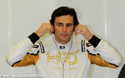 Pedro de la Rosa avait trop envie de rouler en course