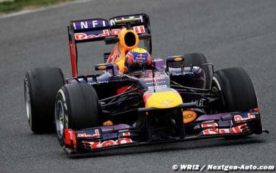 Barcelone II, jour 1&nbsp;: Webber meilleur temps après la pluie