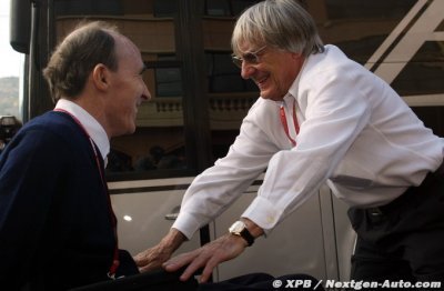 Ecclestone rend hommage à Sir Frank Williams et à son rôle en F1