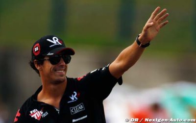 Lucas di Grassi est content de rouler chez lui