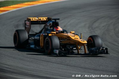 Kubica gets the Formula 1 feeling in Valencia