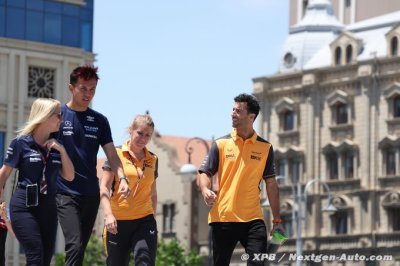 Albon comprend les difficultés auxquelles Ricciardo a fait face en 2022