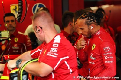 Ferrari giving Hamilton 'time' to speed up