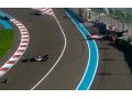 Yas Marina, Race 2: Sprint race cancelled due to barrier damage