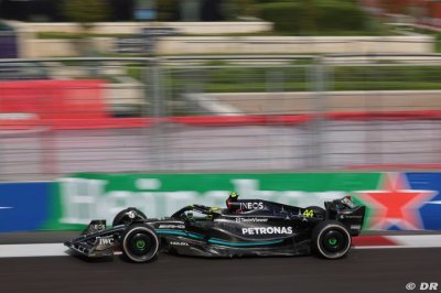Hamilton&nbsp;: Bakou montre que Mercedes F1 a encore ’de l’appétit’