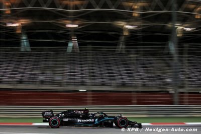 Bottas pips Mercedes stand-in Russell to Sakhir GP pole