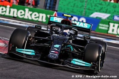 Mercedes F1 relativise son écart avec Red Bull au Mexique