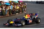 Mark Webber a fait une démo en Thaïlande