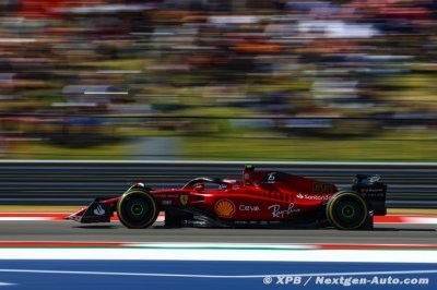 Sainz grabs pole position for US Grand Prix