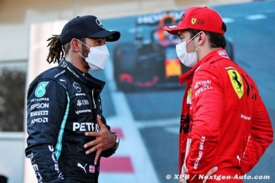 Leclerc sceptique sur ses chances, Hamilton impressionné par le V6 Ferrari 
