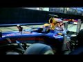 Video - The Red Bull RB6 simulated F1 cars in motion