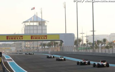 Abu Dhabi se positionne pour les essais F1 de 2014