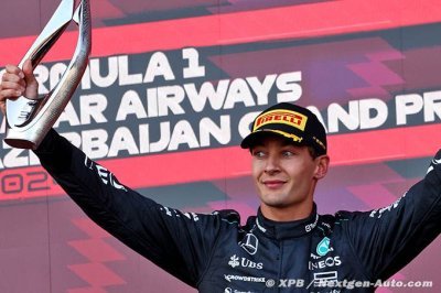 Russell est ’frustré’ par la ’fluctuation de performance’ de sa Mercedes F1