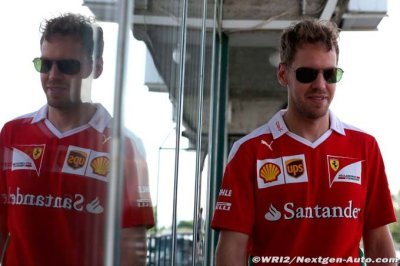 Des tensions chez Ferrari&nbsp;? Vettel nie en bloc
