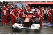 Ferrari : Le travail sur la F2012 servira pour 2013