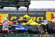 Williams F1 et le coût 'douloureux' des accidents du Brésil