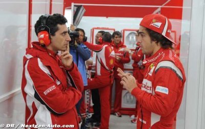 Alonso veut travailler en paix pour 2012