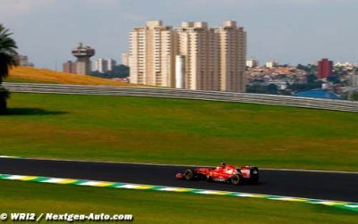 Race - Brazilian GP report: Ferrari