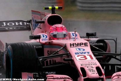 Ocon a le sourire avec la 3e place sur la grille de Monza