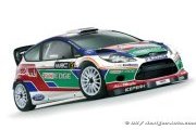 La Fiesta RS WRC débutera sur l'Arctic Rally