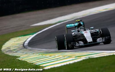 Rosberg claims fifth pole in a row in Brazil qualifying