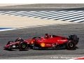 Ferrari a enchaîné les tours sans rencontrer de problème aujourd'hui