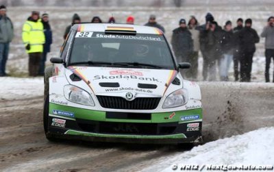 WRC2&nbsp;: Près de 4 minutes d’avance pour Wiegand