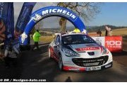 Bouffier leads after dramatic snow-hit day two